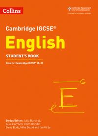 Book Cover for Cambridge IGCSE English. Student's Book by Julia Burchell, Mike Gould, Keith Joseph Brindle, Steve Eddy, Ian Kirby