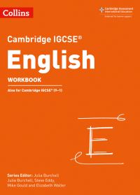 Book Cover for Cambridge IGCSE English Workbook by Julia Burchell
