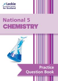 Book Cover for National 5 Chemistry Practice Question Book by Barry McBride