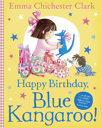 Book Cover for Happy Birthday, Blue Kangaroo! by Emma Chichester Clark