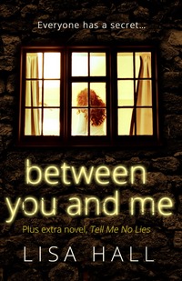 Book Cover for Between You and Me Plus Extra Novel, Tell Me No Lies by Lisa Hall