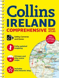 Book Cover for Comprehensive Road Atlas Ireland by Collins Maps