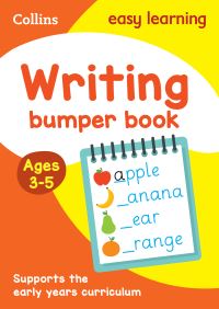Book Cover for Writing Bumper Book Ages 3-5 by Collins Easy Learning