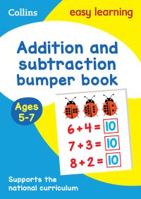 Book Cover for Addition and Subtraction Bumper Book Ages 5-7 by Collins Easy Learning