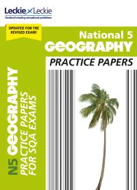 Book Cover for National 5 Geography Practice Papers by Fiona Williamson