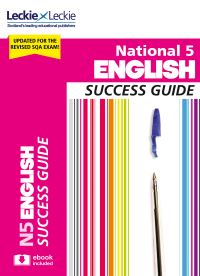 Book Cover for National 5 English. Success Guide by Iain Valentine