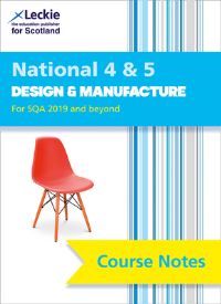 Book Cover for National 4/5 Design and Manufacture Course Notes by Jill Connolly