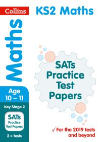 Book Cover for KS2 Maths SATS Practice Test Papers by 