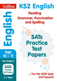 Book Cover for KS2 English Reading, Grammar, Punctuation and Spelling SATs Practice Test Papers by 