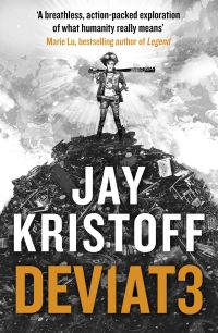 Book Cover for Dev1at3 by Jay Kristoff