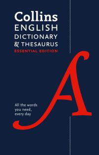 Book Cover for Collins English Dictionary & Thesaurus by 