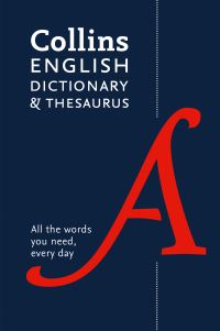 Book Cover for Collins English Dictionary & Thesaurus by 