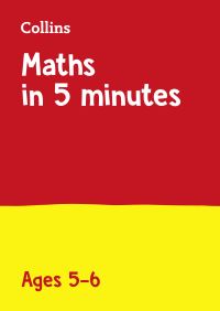 Book Cover for Maths in 5 Minutes a Day. Ages 5-6 Maths Practice Book by 