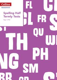 Book Cover for Year 1/P2 Spelling Half Termly Tests by Clare Dowdall