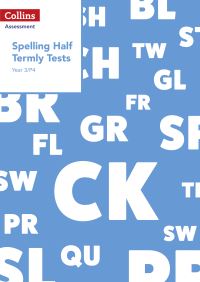 Book Cover for Year 3/P4 Spelling Half Termly Tests by Clare Dowdall