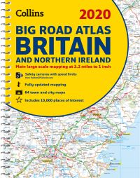 Book Cover for 2020 Collins Big Road Atlas Britain and Northern Ireland by Collins Maps