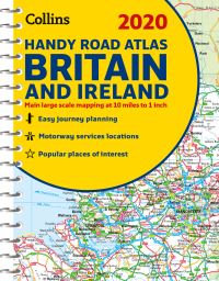 Book Cover for 2020 Collins Handy Road Atlas Britain and Ireland by Collins Maps