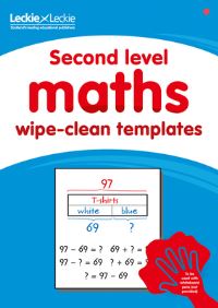 Book Cover for Second Level Wipe-Clean Maths Templates for CfE Primary Maths by Leckie