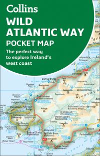 Book Cover for Wild Atlantic Way Pocket Map by Collins Maps