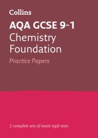 Book Cover for AQA GCSE 9-1 Chemistry. Foundation Practice Test Papers by 