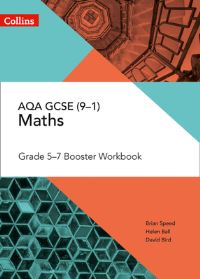 Book Cover for AQA GCSE Maths. Grade 5-7 Workbook by Brian Speed, Helen H Ball, David Bird