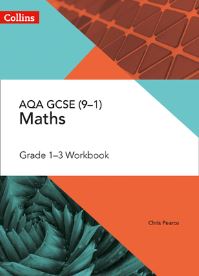 Book Cover for AQA GCSE Maths. Grade 1-3 Workbook by Chris Pearce