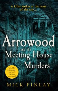 Book Cover for Arrowood and the Meeting House Murders by Mick Finlay