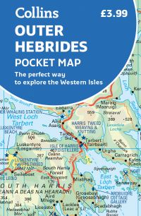 Book Cover for Outer Hebrides Pocket Map by Collins Maps