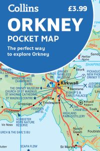 Book Cover for Orkney Pocket Map by Collins Maps