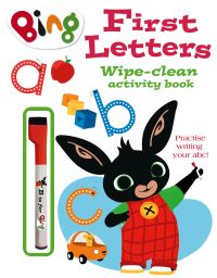 Book Cover for First Letters Wipe-Clean Activity Book by 