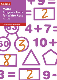 Book Cover for Year 1/P2 Maths Progress Tests for White Rose by 