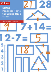 Book Cover for Year 3/P4 Maths Progress Tests for White Rose by 