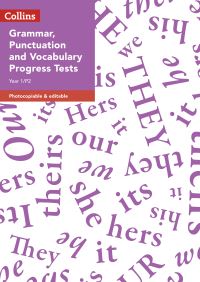 Book Cover for Year 1 Half Termly Progress Tests in Grammar, Punctuation and Vocabulary by Sarah Snashall
