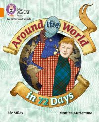 Book Cover for Around the World in 72 Days by Liz Miles