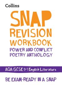Book Cover for Power & Conflict Poetry Anthology Workbook by 