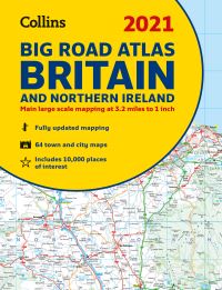 Book Cover for 2021 Collins Big Road Atlas Britain by Collins Maps