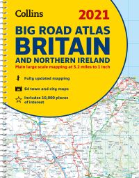 Book Cover for 2021 Collins Big Road Atlas Britain by 