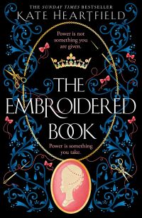 Book Cover for The Embroidered Book by Kate Heartfield