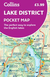 Book Cover for Lake District Pocket Map by Collins Maps