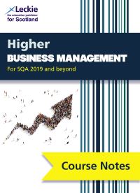 Book Cover for Higher Business Management Course Notes by Lee Coutts