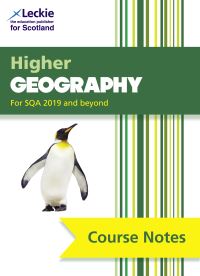 Book Cover for Higher Geography Course Notes by Sheena Williamson, Fiona Williamson
