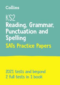 Book Cover for KS2 English Reading, Grammar, Punctuation and Spelling SATs Practice Papers by Collins KS2
