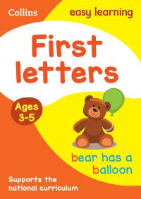 Book Cover for First Letters. Ages 3-5 by 