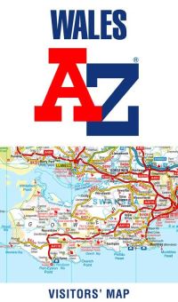 Book Cover for Wales A-Z Visitors' Map by AZ Maps