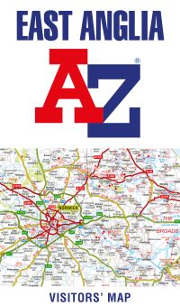 Book Cover for East Anglia A-Z Visitors' Map by AZ Maps
