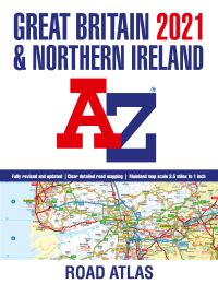 Book Cover for Great Britain A-Z Road Atlas 2021 by AûZ maps