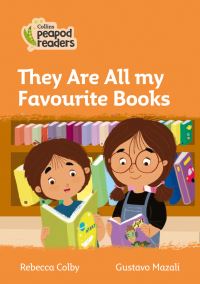Book Cover for They Are All My Favourite Books by Rebecca Colby