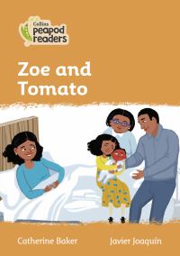 Book Cover for Zoe and Tomato by Catherine Baker
