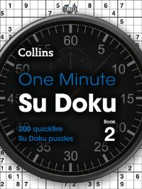 Book Cover for One Minute Su Doku Book 2 - Cancelled by Collins Puzzles