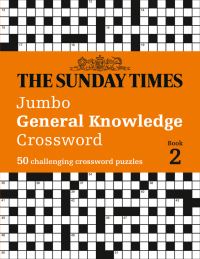 Book Cover for The Sunday Times Jumbo General Knowledge Crossword Book 2 by The Times Mind Games, Peter Biddlecombe